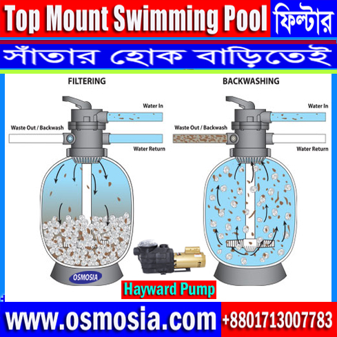 Swimming Pool Water Flow Filtration Systems Design, Swimming Pool Water Flow Filtration Systems Design in Bangladesh